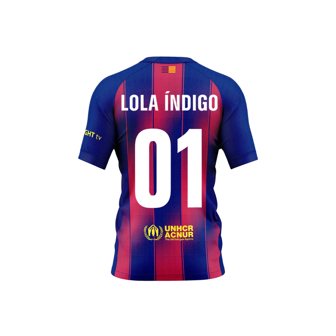 Camiseta Lola Índigo x FC Barcelona