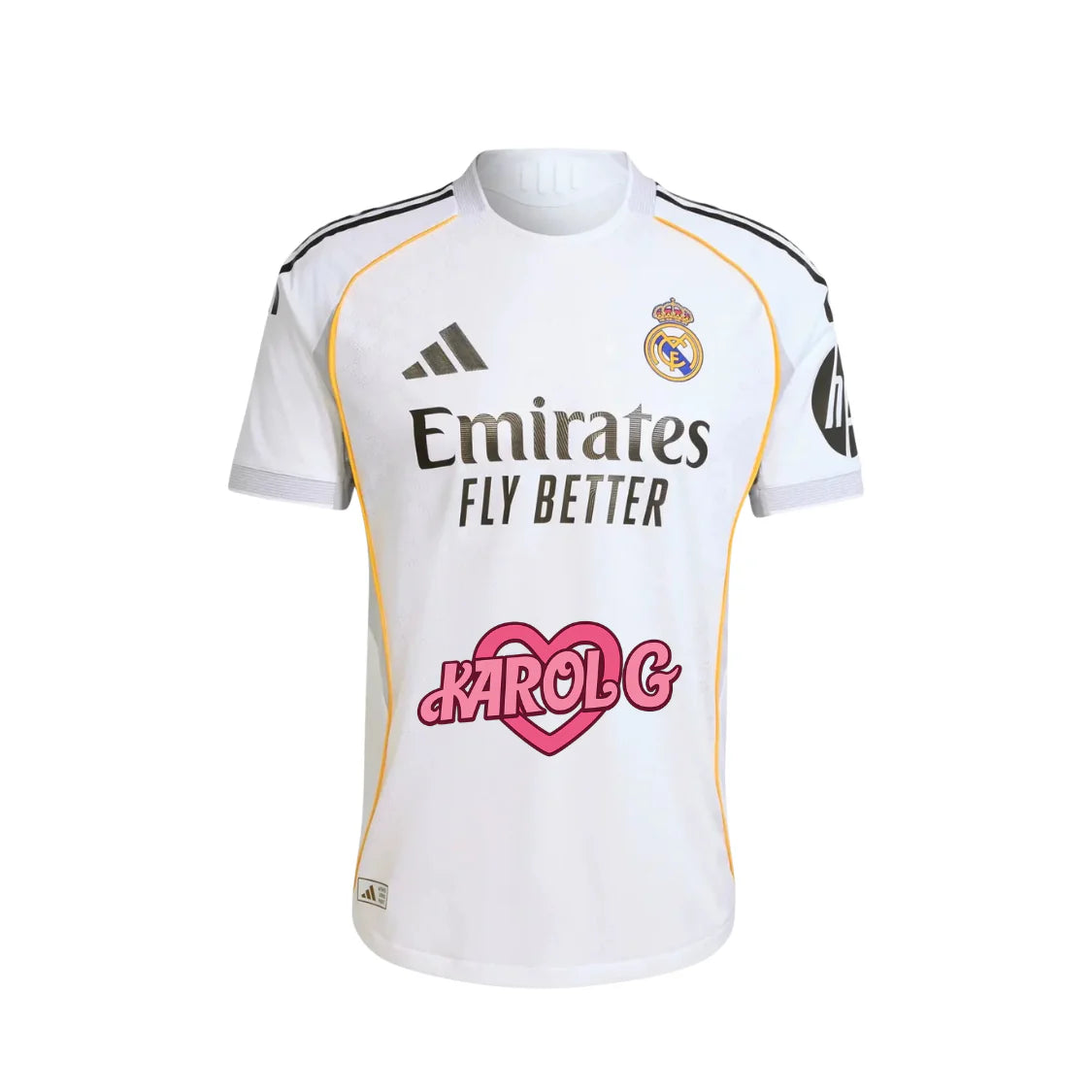 Camiseta Karol G x Real Madrid