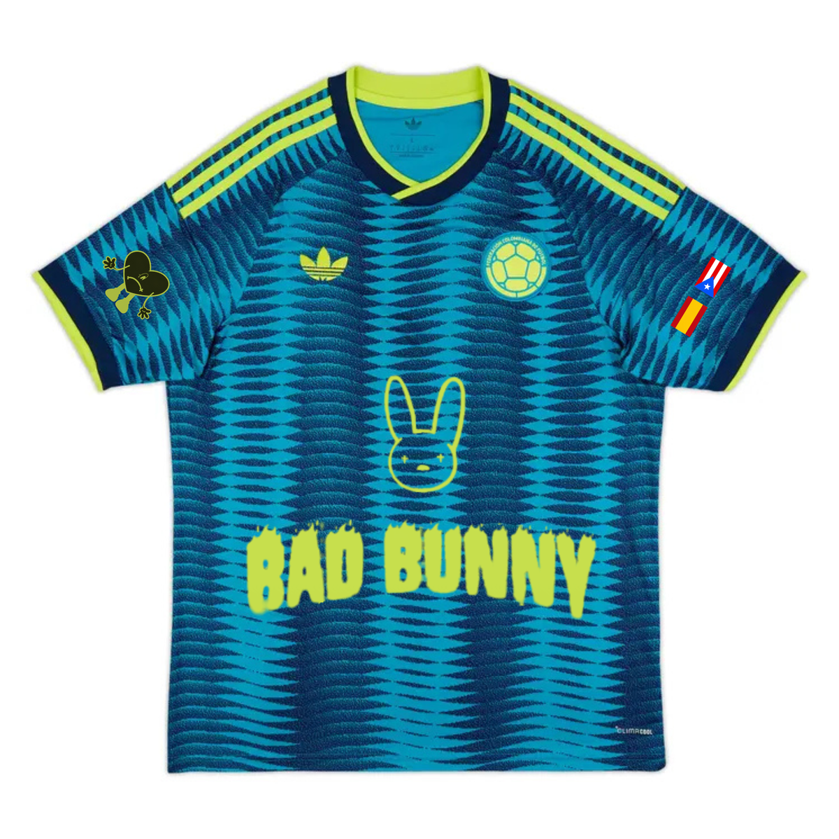Camiseta Colombia x Bad Bunny