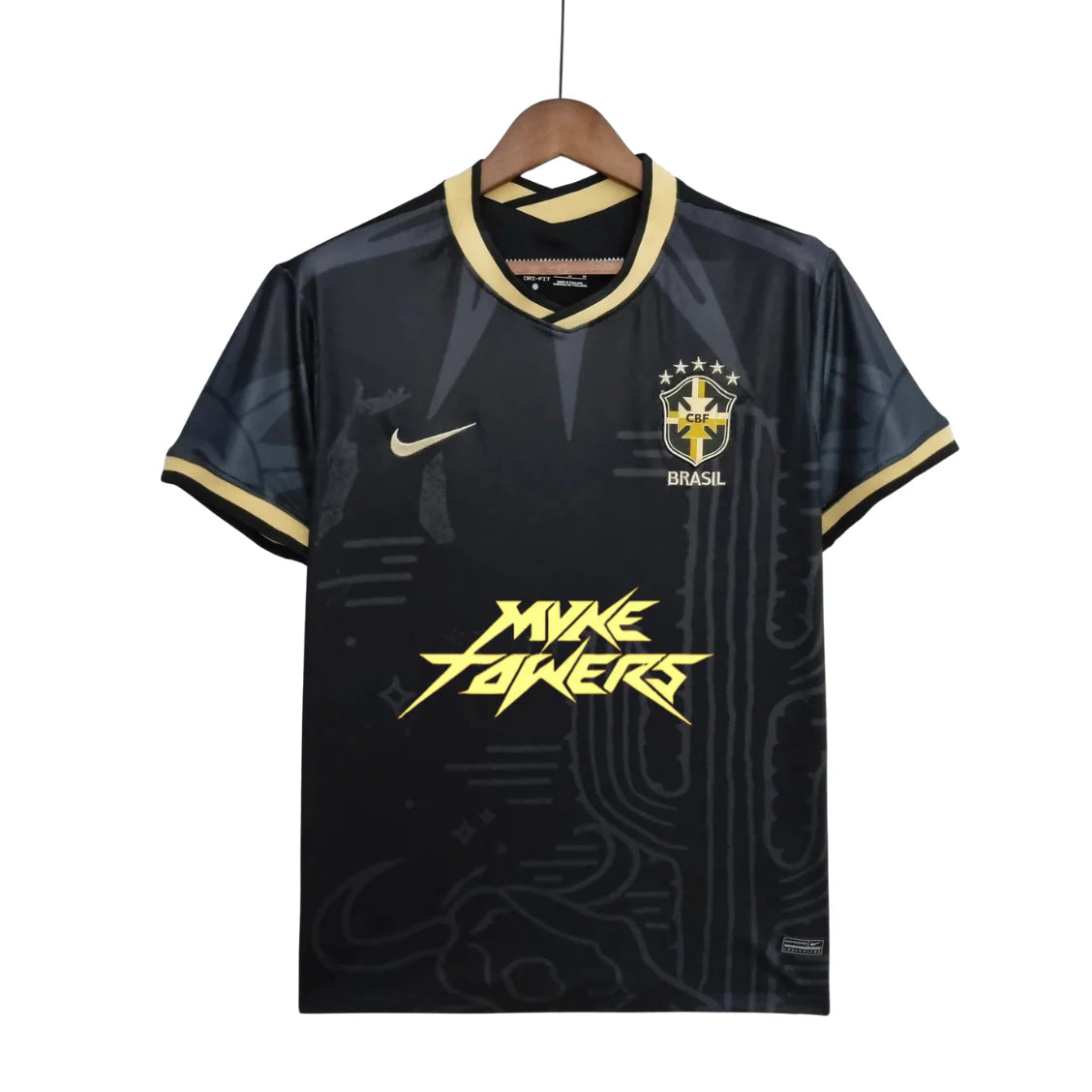 Camiseta Myke Towers x Brasil