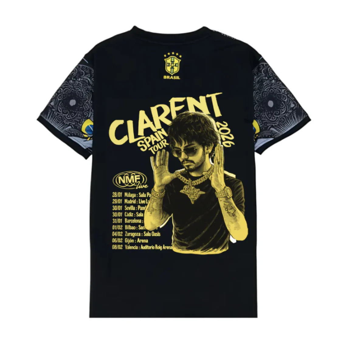 Camiseta Clarent KP x Brasil