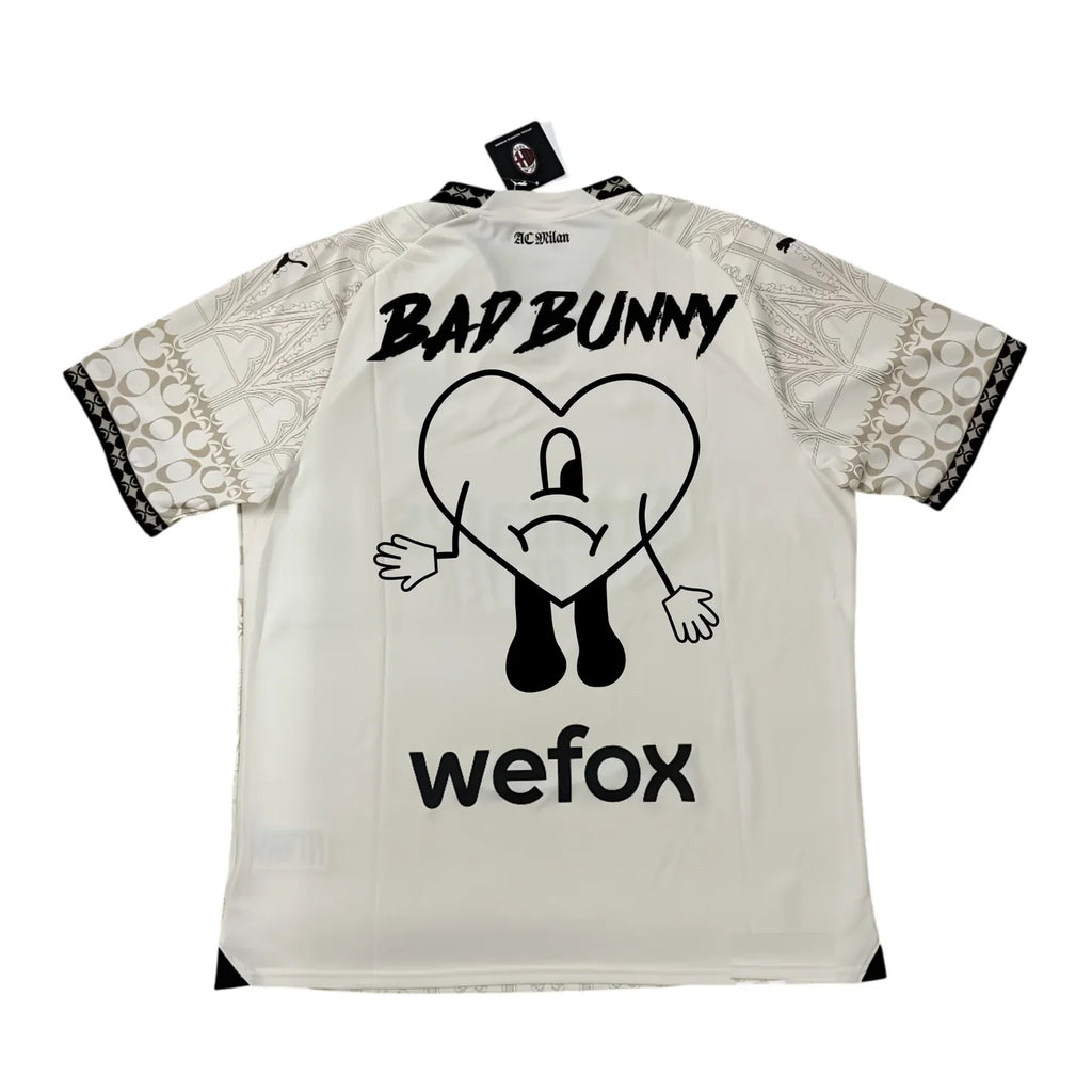 Camiseta Bad Bunny x AC Milan