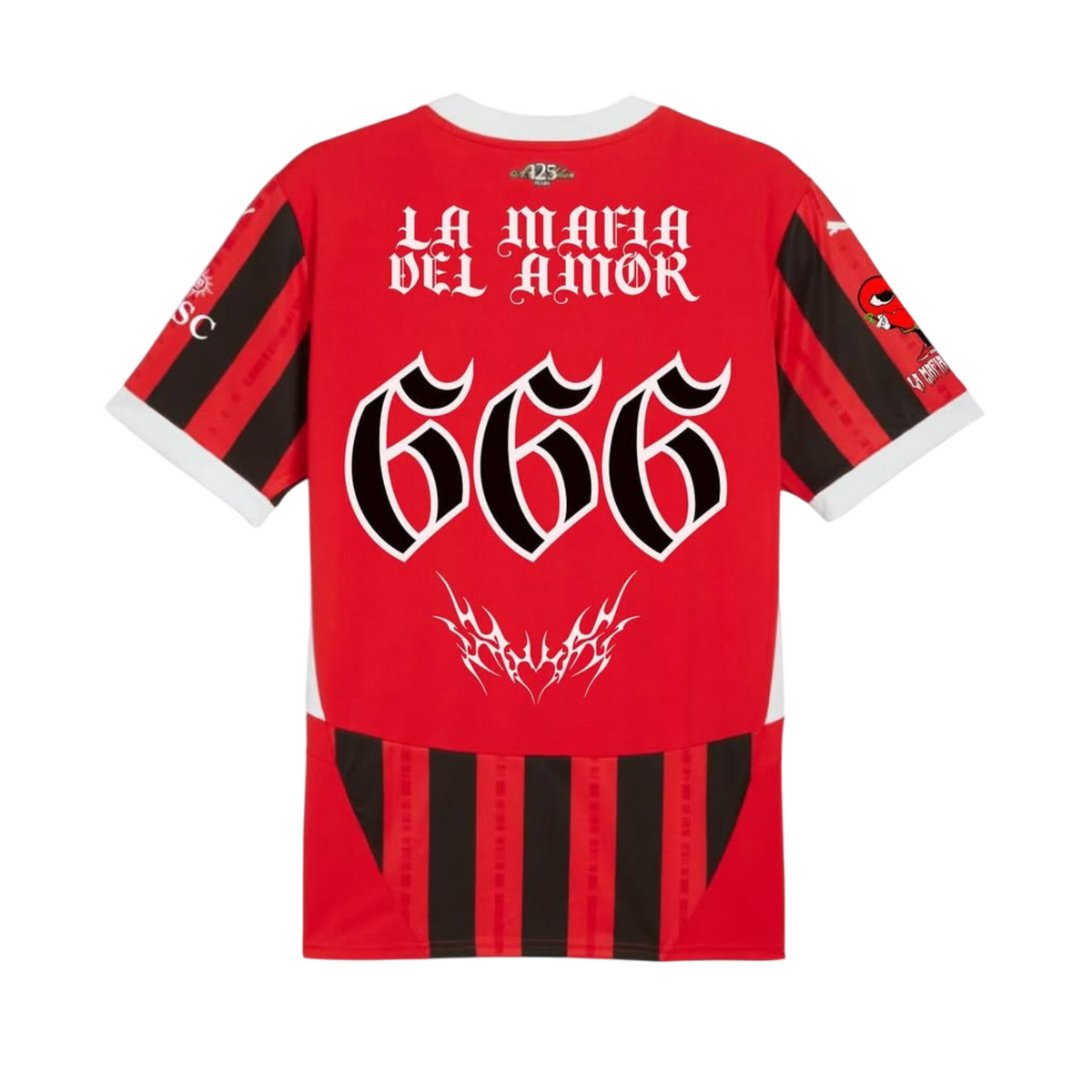 Camiseta AC Milán x La Mafia Del Amor