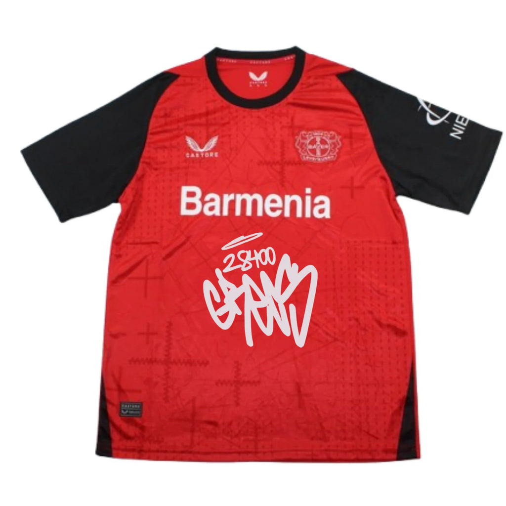 Camiseta El Grecas x Bayern Leverkusen