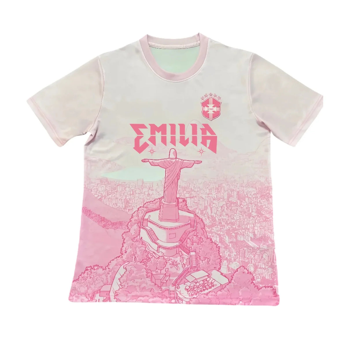 Camiseta Emilia x Brasil